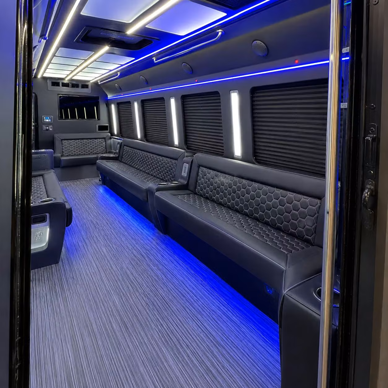 round rock concert music festival bus rentals